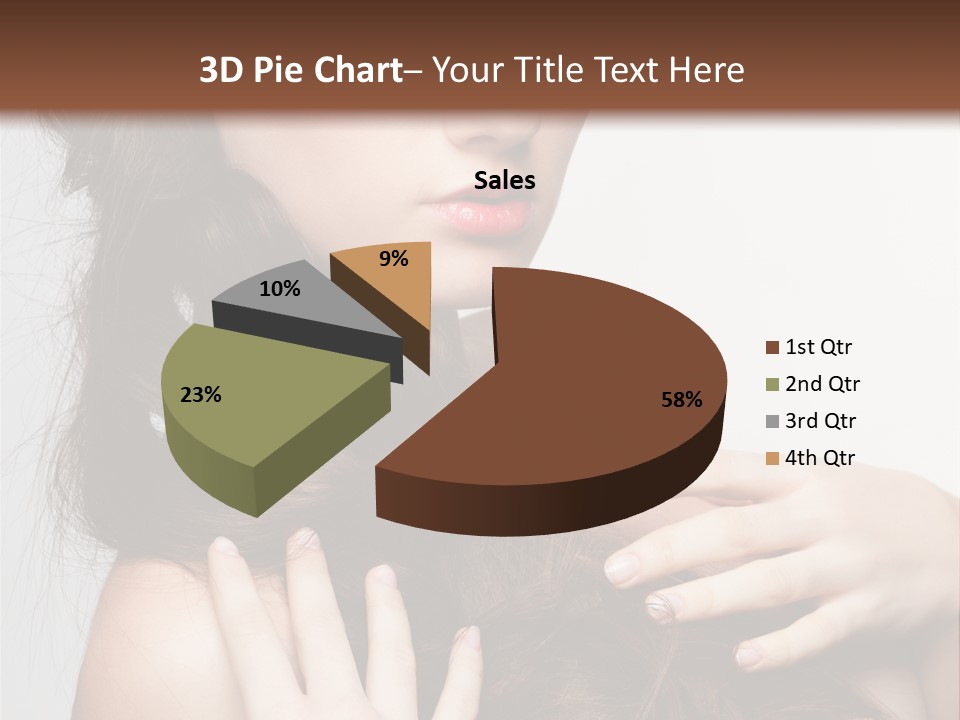 Make Hairdo Elegant PowerPoint Template