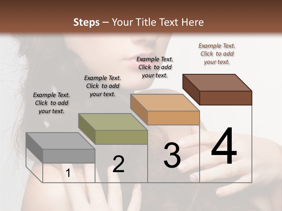 Make Hairdo Elegant PowerPoint Template