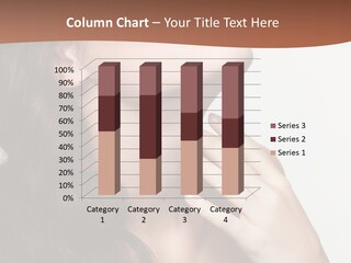 Young Caucasian Skin PowerPoint Template