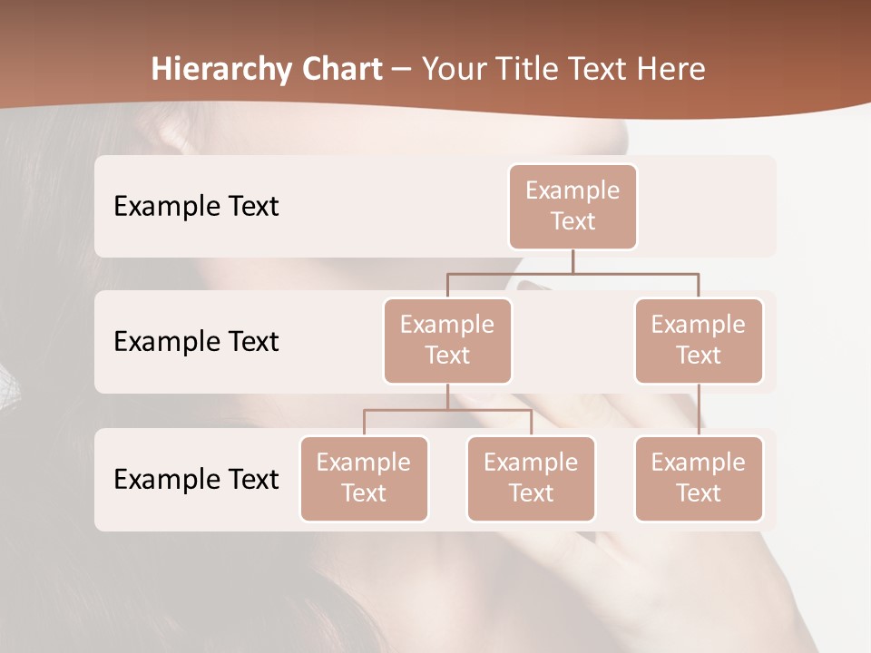 Young Caucasian Skin PowerPoint Template