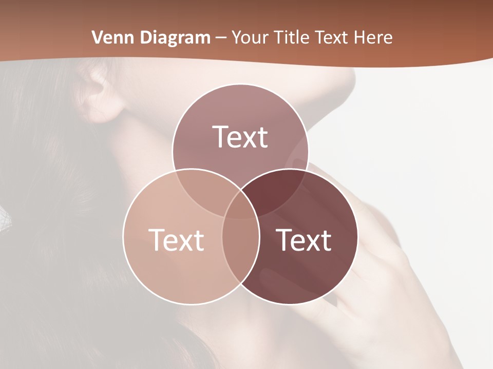 Young Caucasian Skin PowerPoint Template