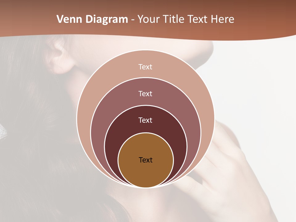 Young Caucasian Skin PowerPoint Template