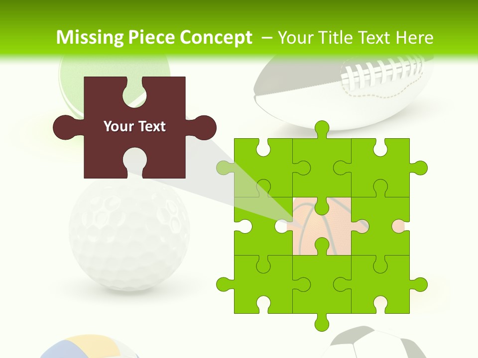 Goal Active Isolated PowerPoint Template