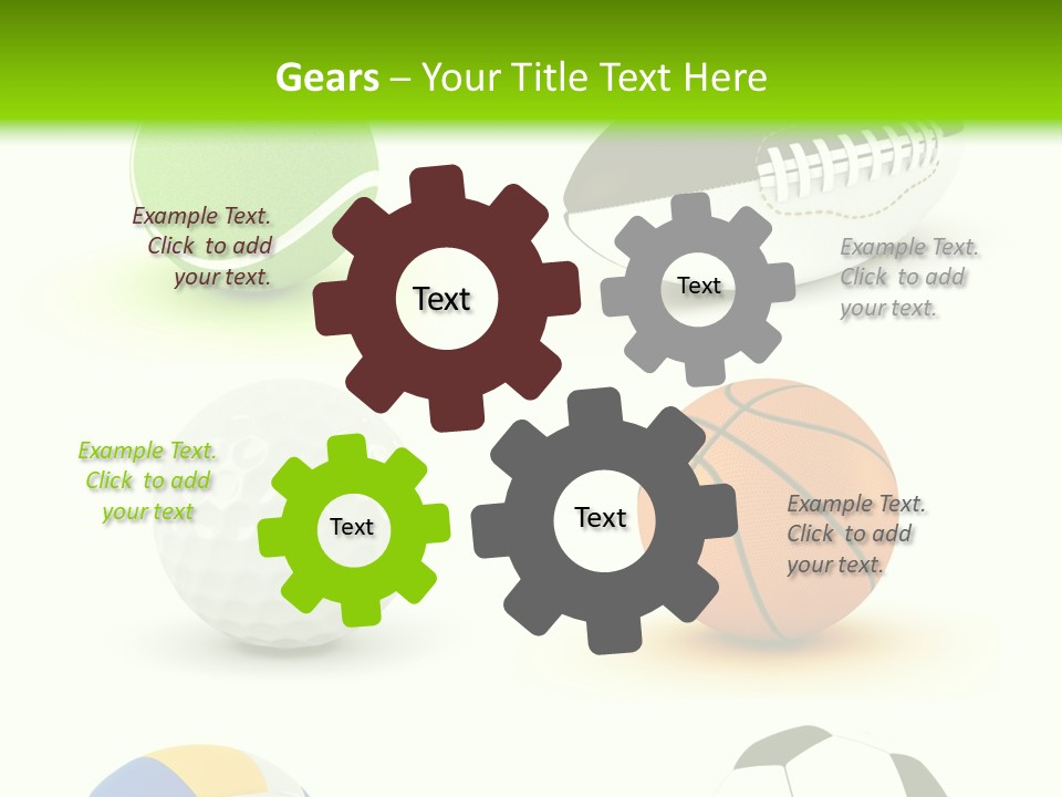 Goal Active Isolated PowerPoint Template