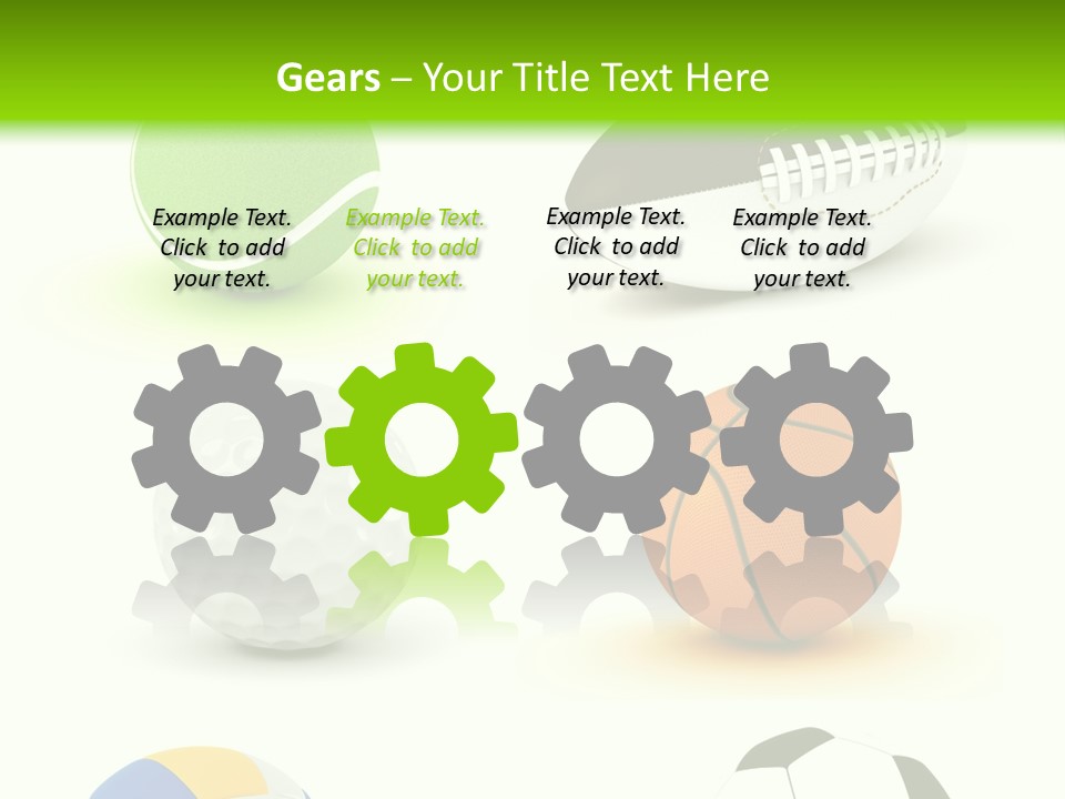 Goal Active Isolated PowerPoint Template