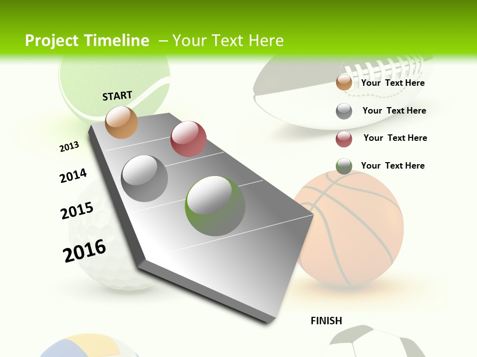Goal Active Isolated PowerPoint Template
