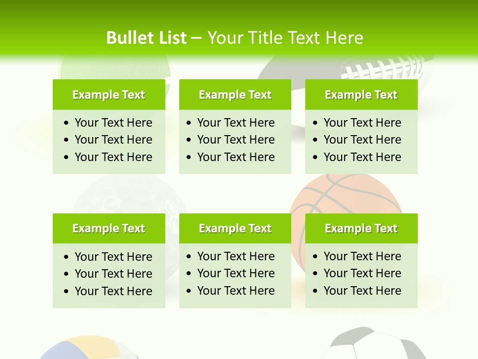 Goal Active Isolated PowerPoint Template
