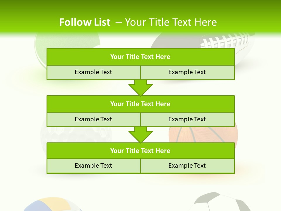 Goal Active Isolated PowerPoint Template