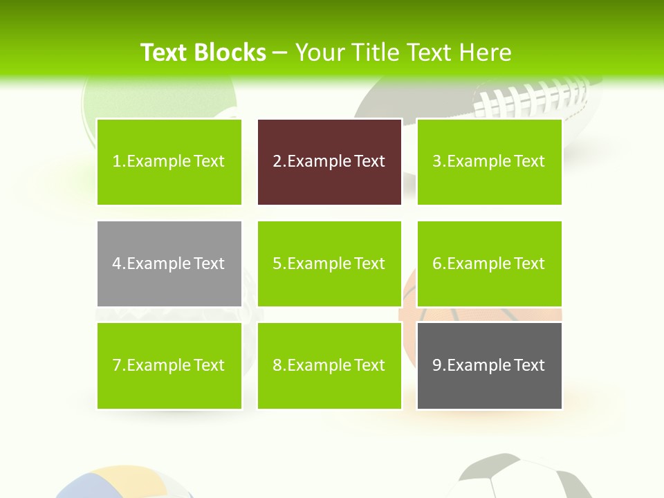 Goal Active Isolated PowerPoint Template