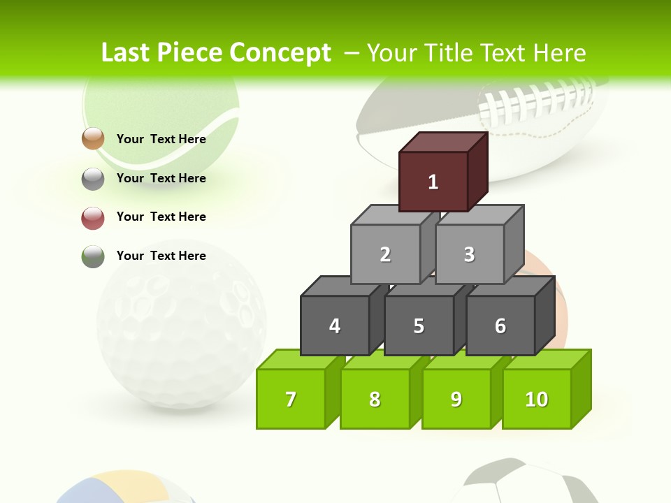 Goal Active Isolated PowerPoint Template