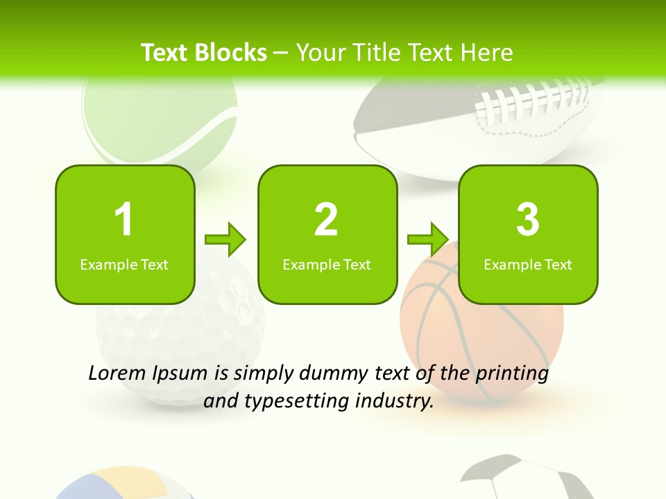 Goal Active Isolated PowerPoint Template