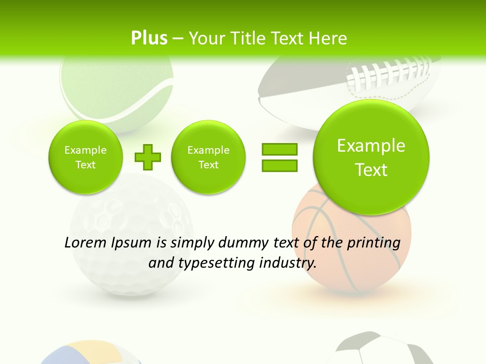 Goal Active Isolated PowerPoint Template