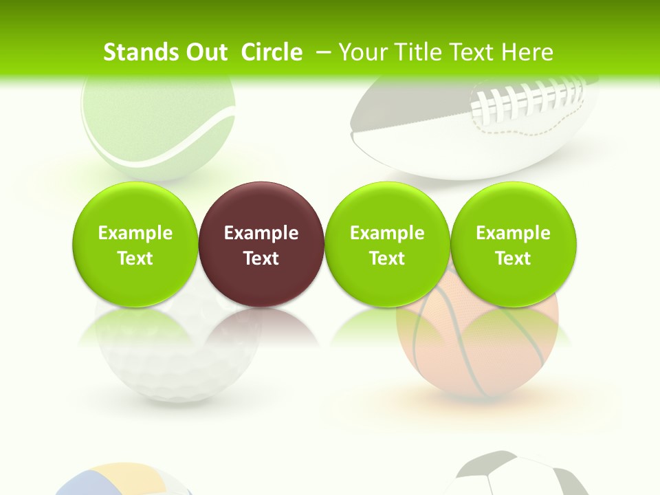 Goal Active Isolated PowerPoint Template