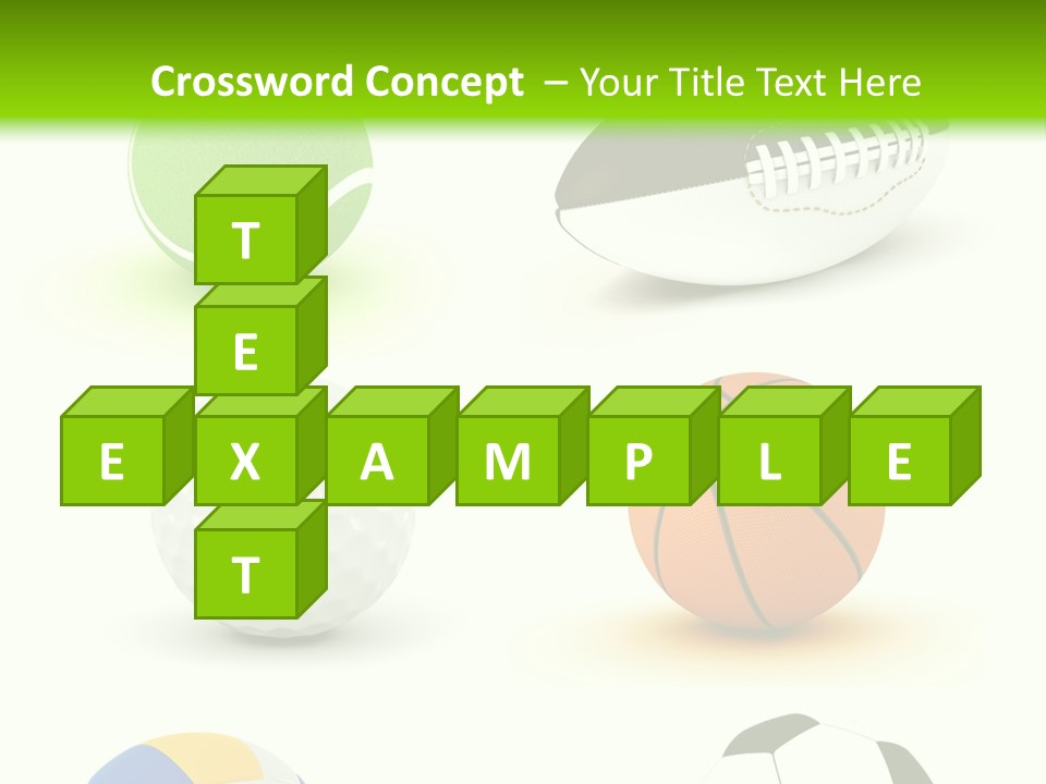 Goal Active Isolated PowerPoint Template