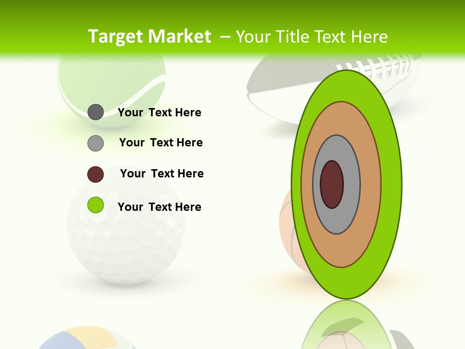 Goal Active Isolated PowerPoint Template