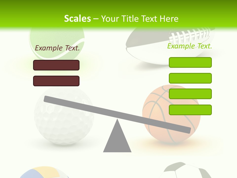 Goal Active Isolated PowerPoint Template