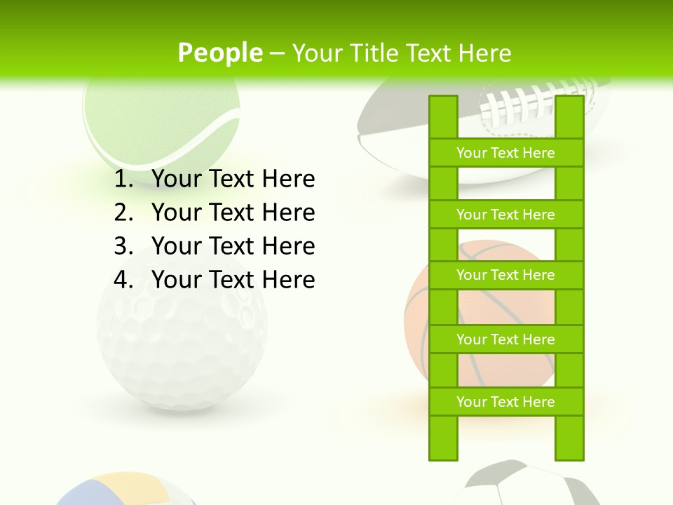 Goal Active Isolated PowerPoint Template
