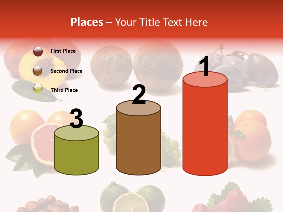 Berry Snack Watermelon PowerPoint Template