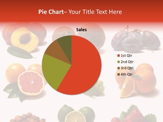 Berry Snack Watermelon PowerPoint Template