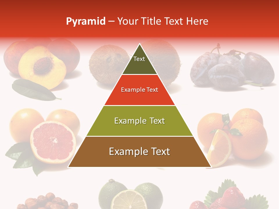 Berry Snack Watermelon PowerPoint Template