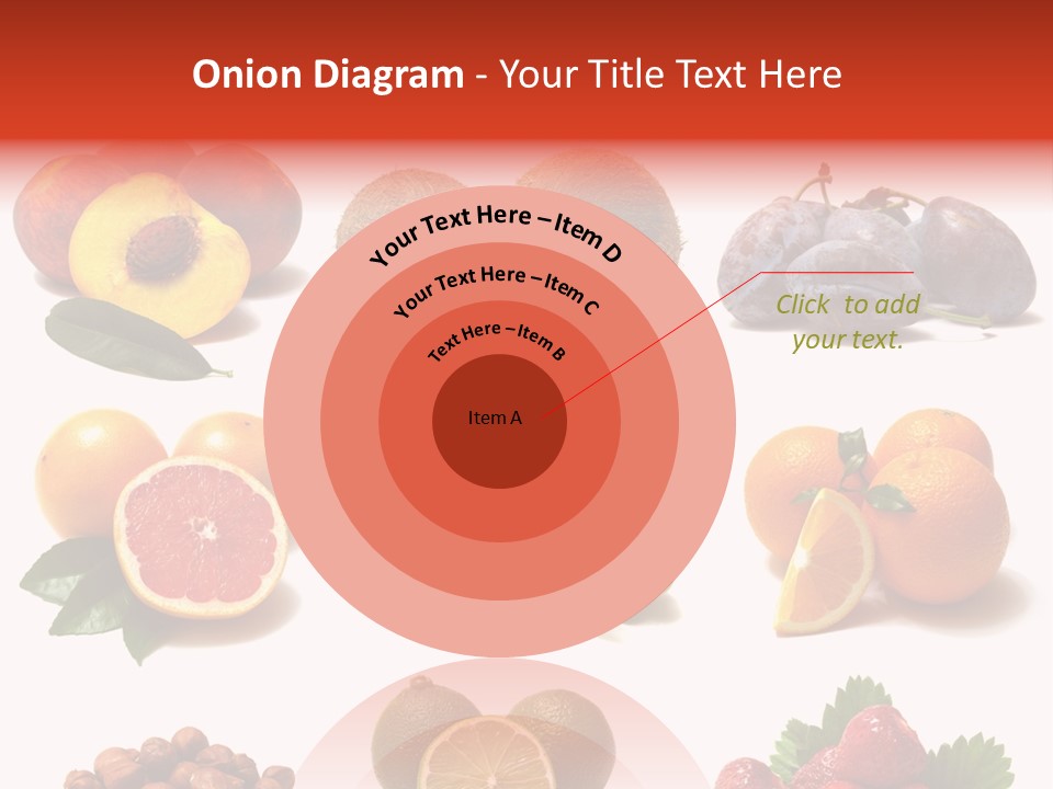Berry Snack Watermelon PowerPoint Template