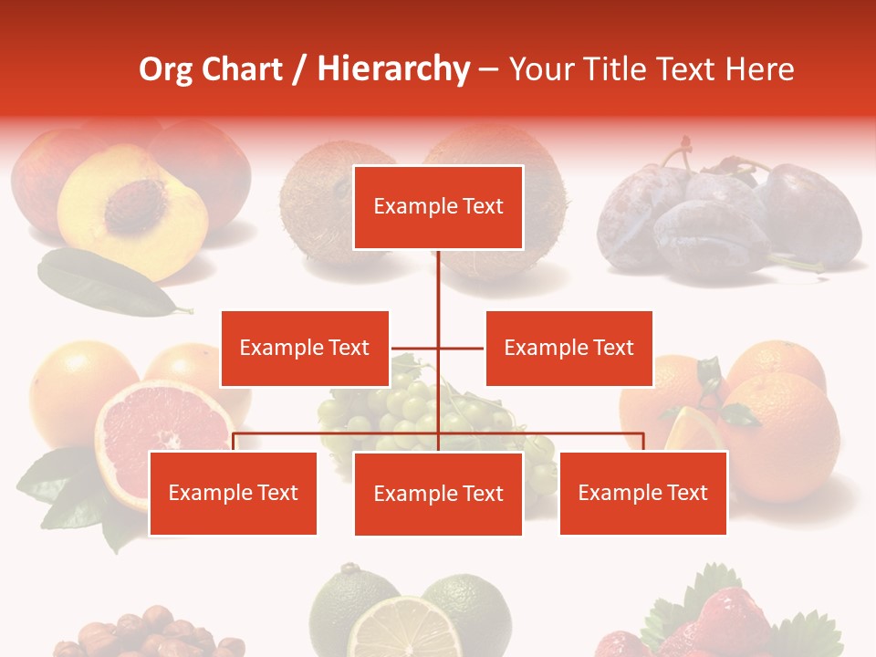 Berry Snack Watermelon PowerPoint Template
