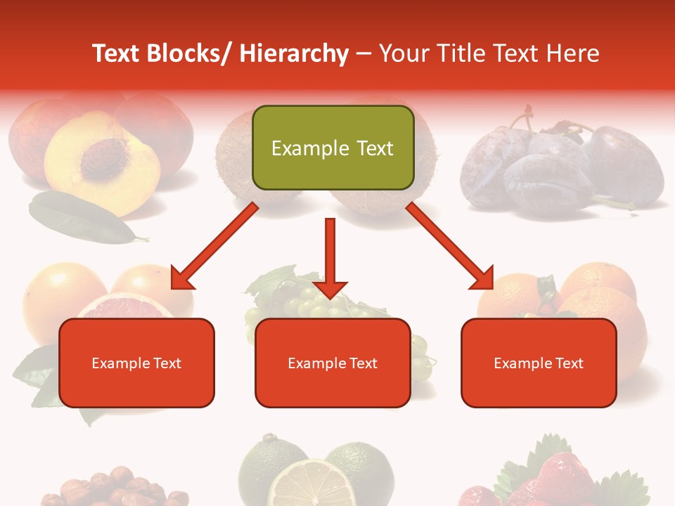 Berry Snack Watermelon PowerPoint Template
