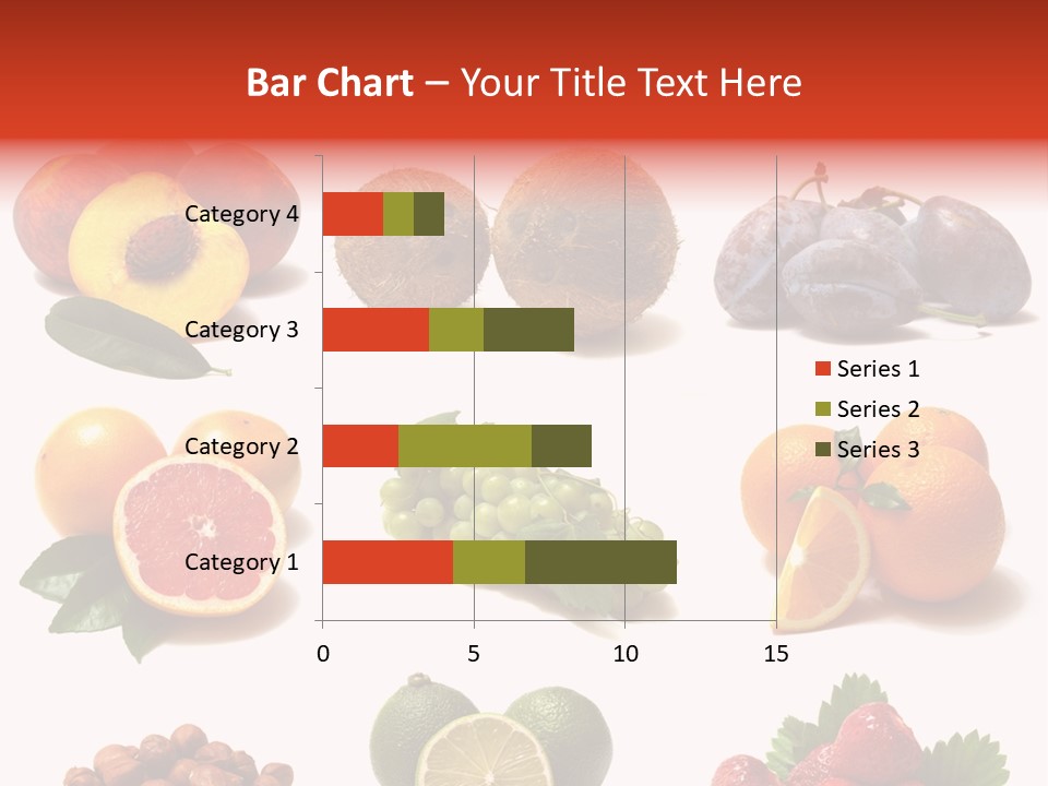 Berry Snack Watermelon PowerPoint Template