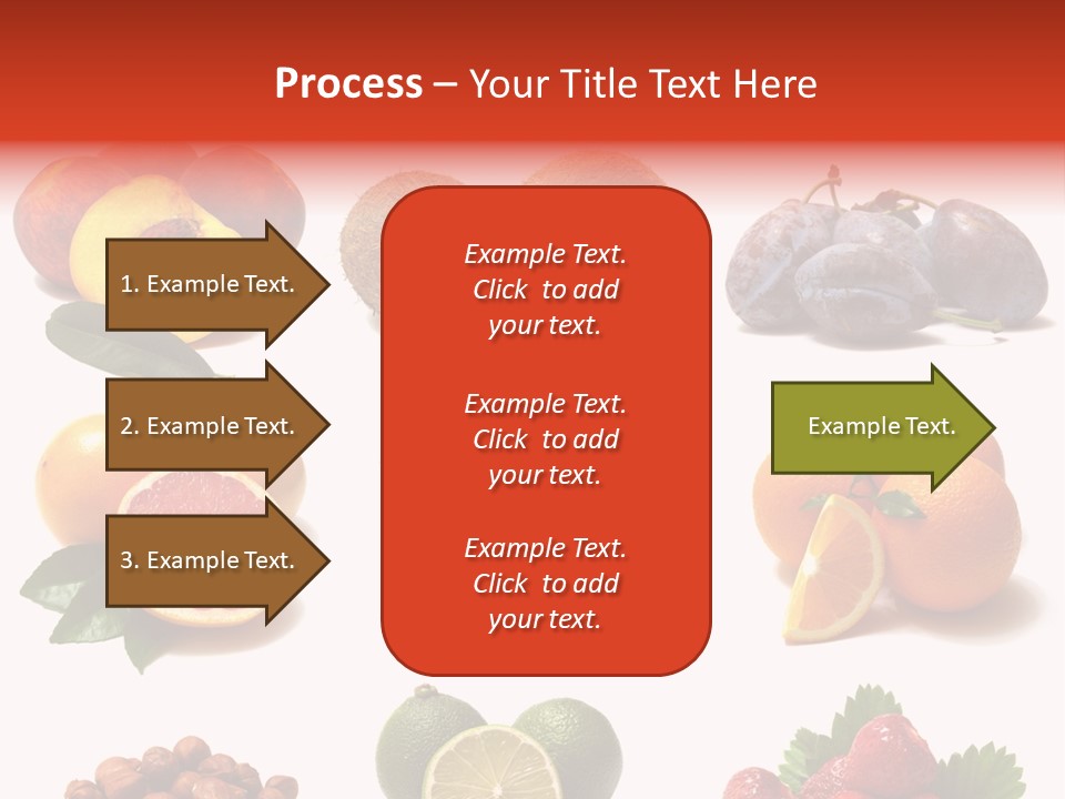 Berry Snack Watermelon PowerPoint Template