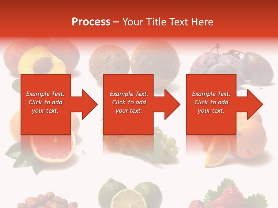 Berry Snack Watermelon PowerPoint Template