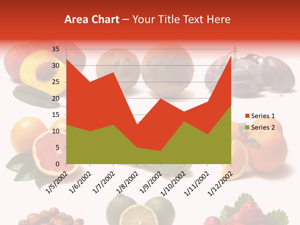Berry Snack Watermelon PowerPoint Template