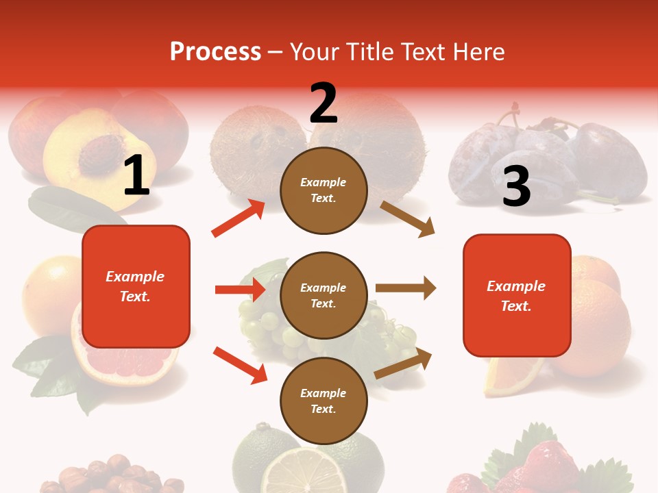 Berry Snack Watermelon PowerPoint Template