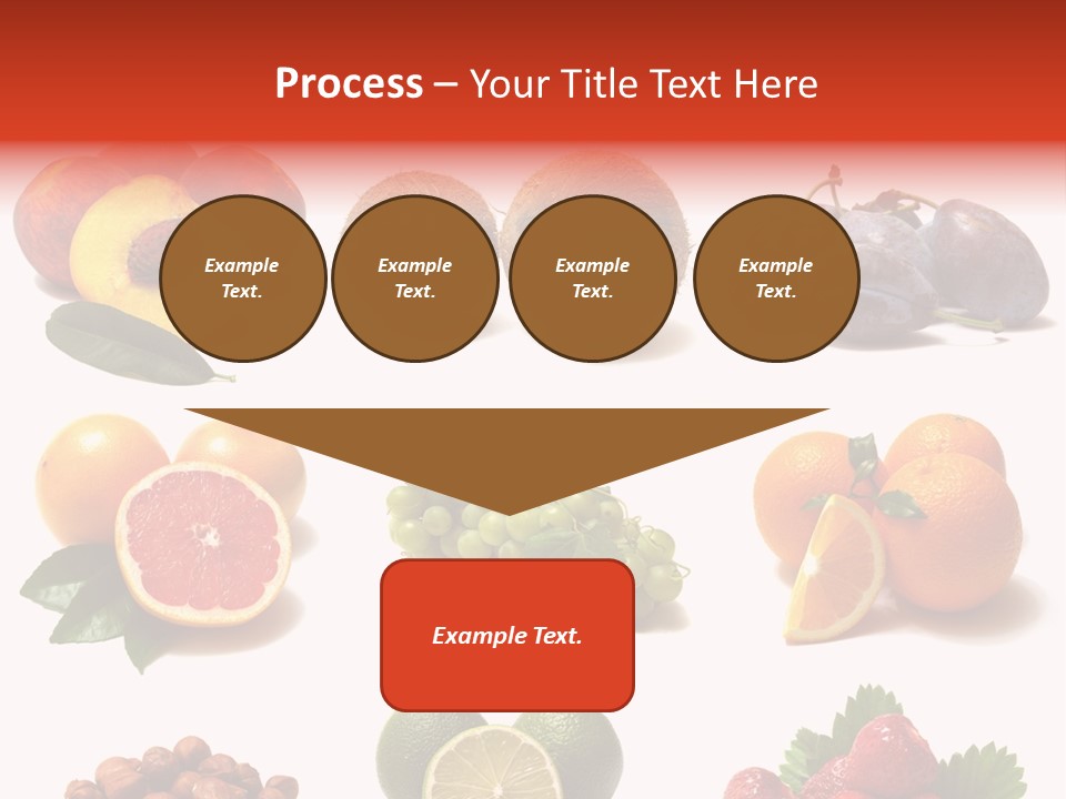 Berry Snack Watermelon PowerPoint Template