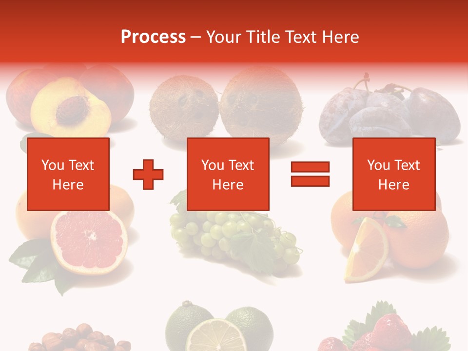 Berry Snack Watermelon PowerPoint Template