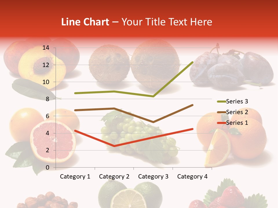 Berry Snack Watermelon PowerPoint Template