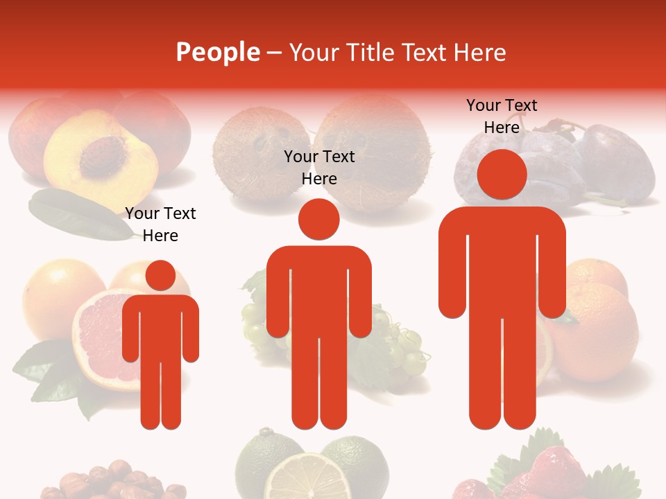 Berry Snack Watermelon PowerPoint Template