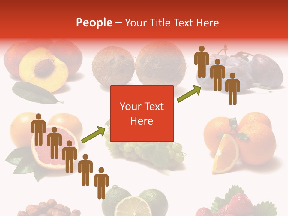 Berry Snack Watermelon PowerPoint Template