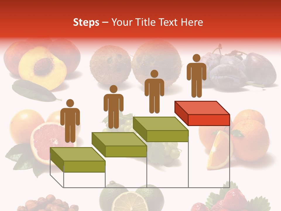 Berry Snack Watermelon PowerPoint Template