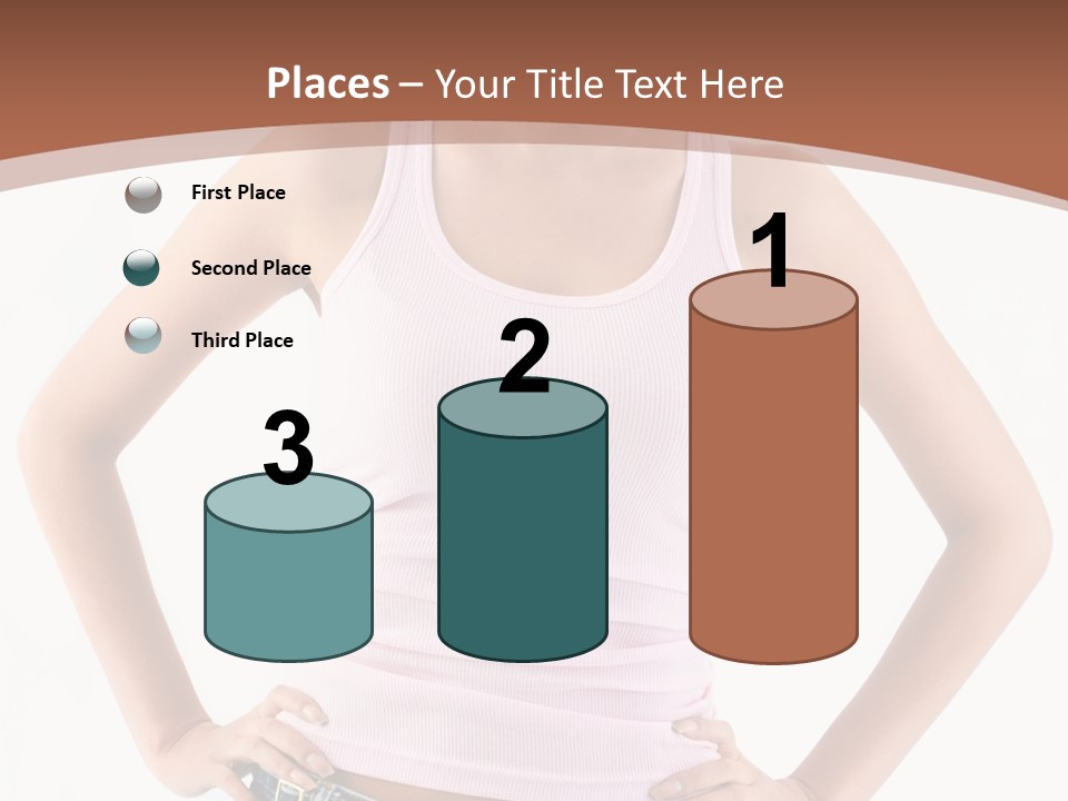 Young Confident Y PowerPoint Template