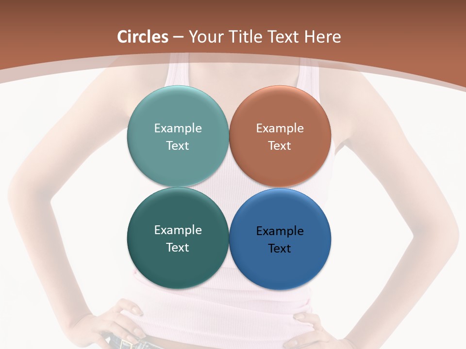 Young Confident Y PowerPoint Template