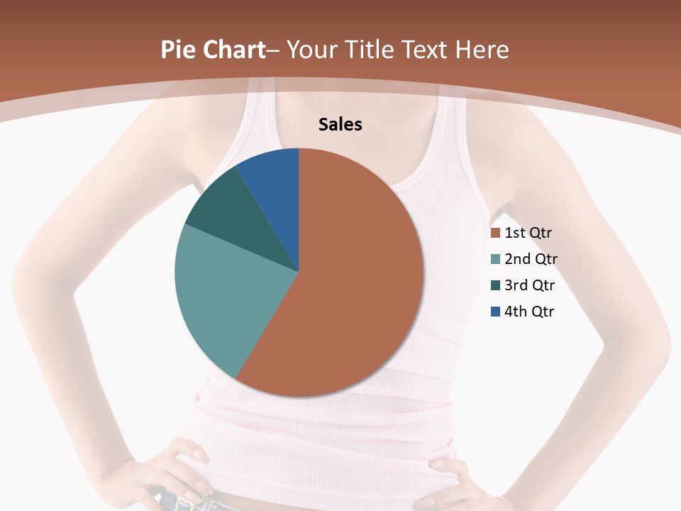 Young Confident Y PowerPoint Template