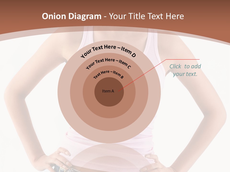 Young Confident Y PowerPoint Template