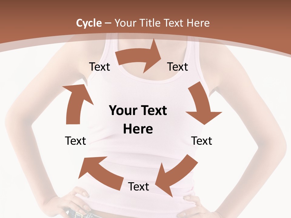 Young Confident Y PowerPoint Template