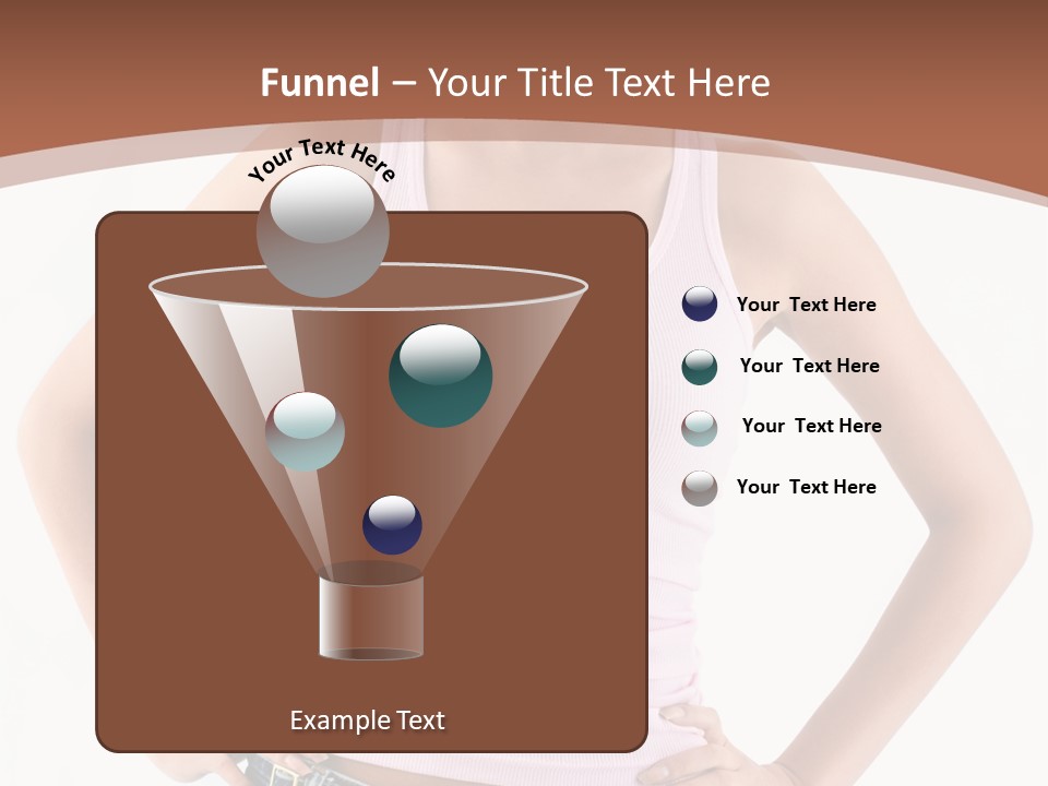Young Confident Y PowerPoint Template