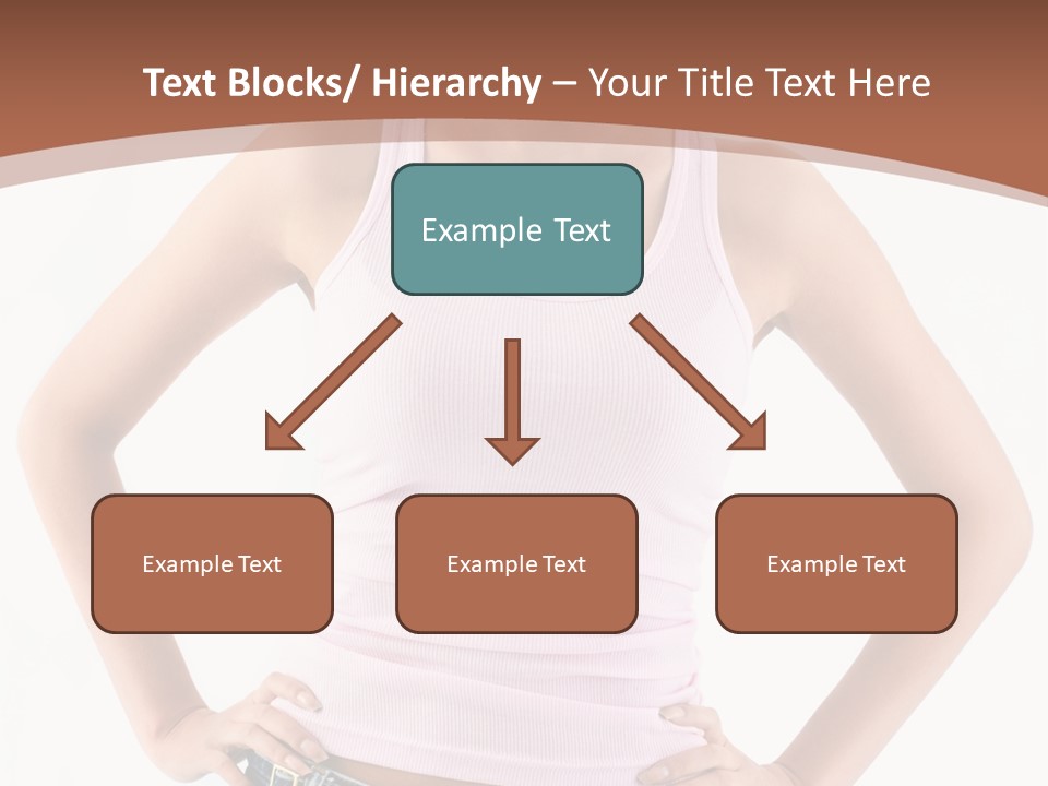 Young Confident Y PowerPoint Template