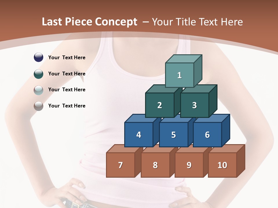 Young Confident Y PowerPoint Template