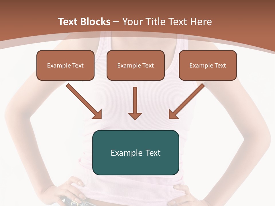 Young Confident Y PowerPoint Template