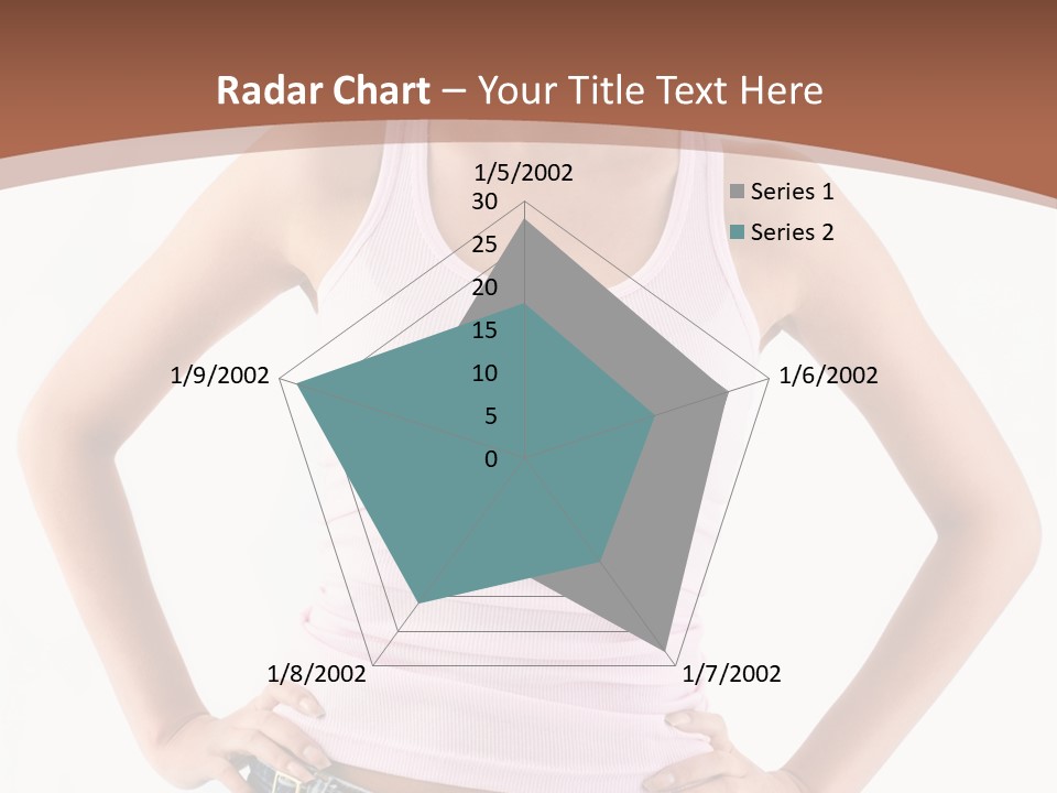 Young Confident Y PowerPoint Template