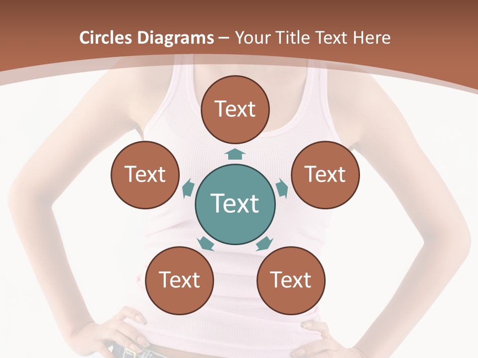 Young Confident Y PowerPoint Template