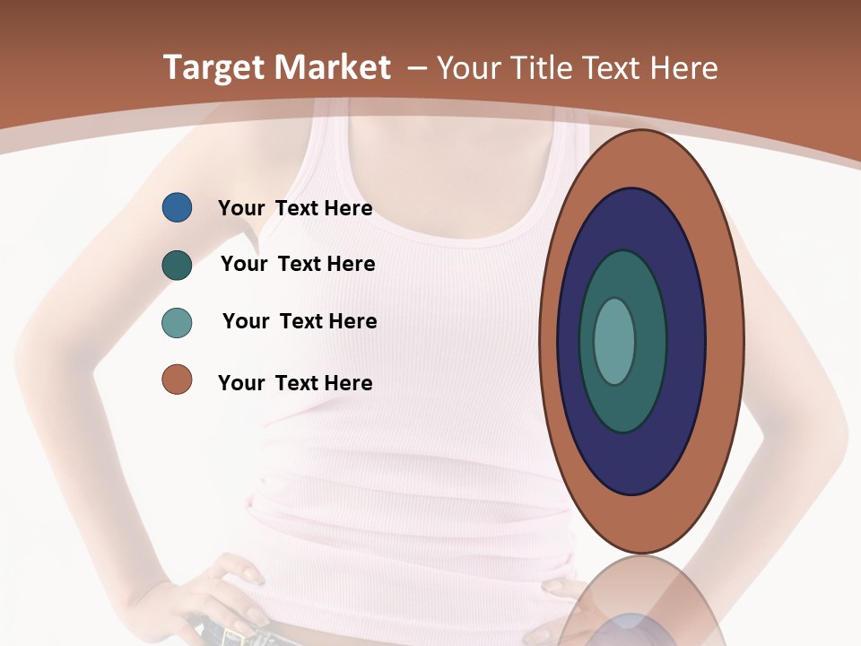 Young Confident Y PowerPoint Template